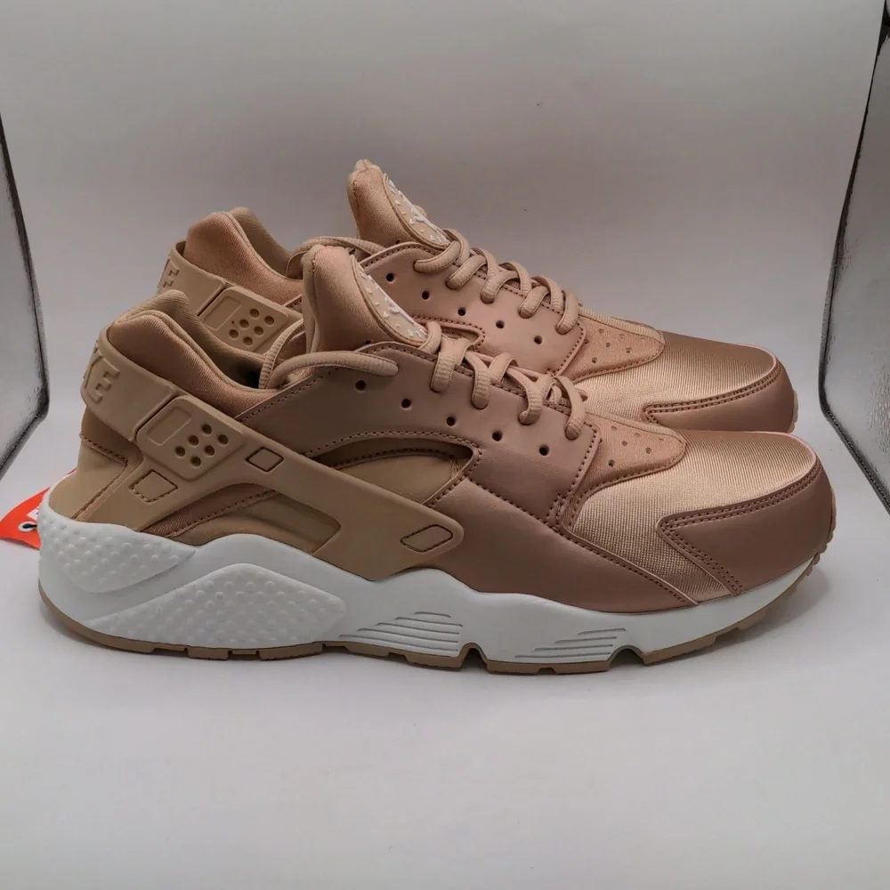 NWOB Nike Air Huarache Run SE Rose Gold Women's 859429-900 Sz 11.5 - Picture 4 of 9